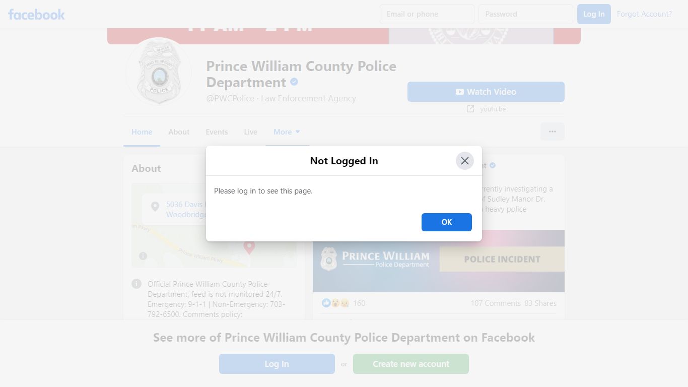 Prince William County Police Department - Home